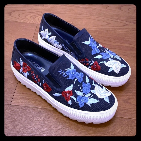 Salvatore Ferragamo Shoes - Salvatore Ferragamo Elga slip-on sneakers. size 9